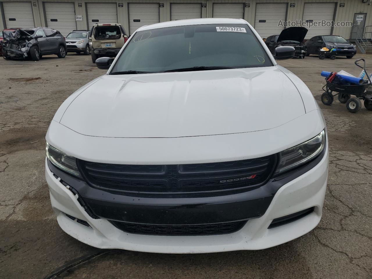 2021 Dodge Charger Sxt White vin: 2C3CDXBG8MH625501