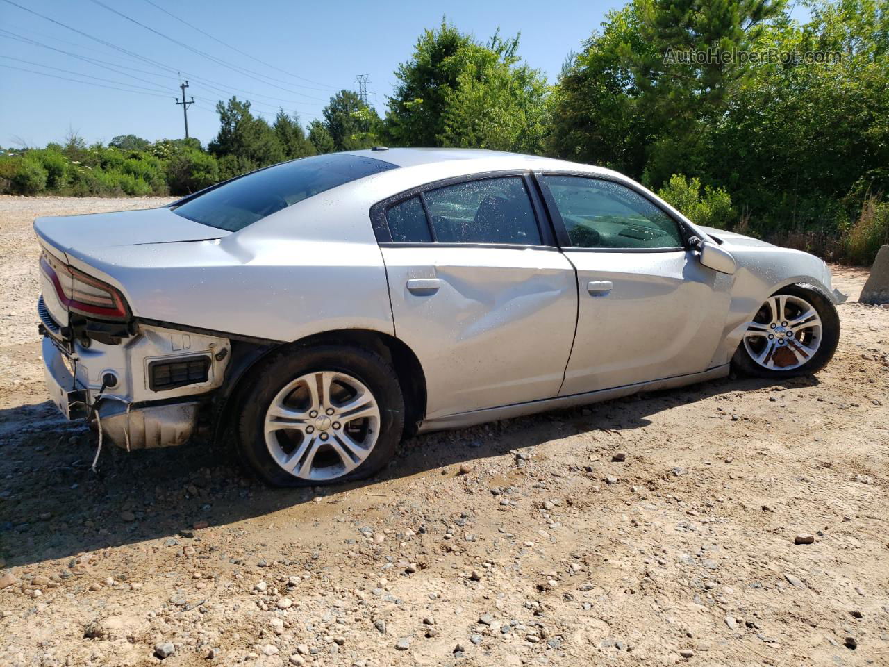 2021 Dodge Charger Sxt Серебряный vin: 2C3CDXBG8MH642847