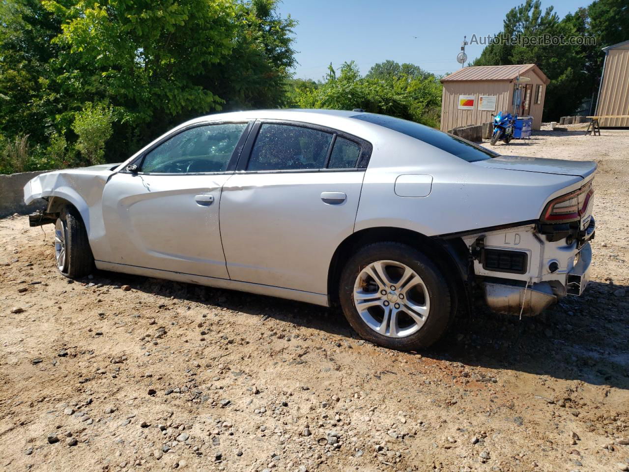 2021 Dodge Charger Sxt Серебряный vin: 2C3CDXBG8MH642847