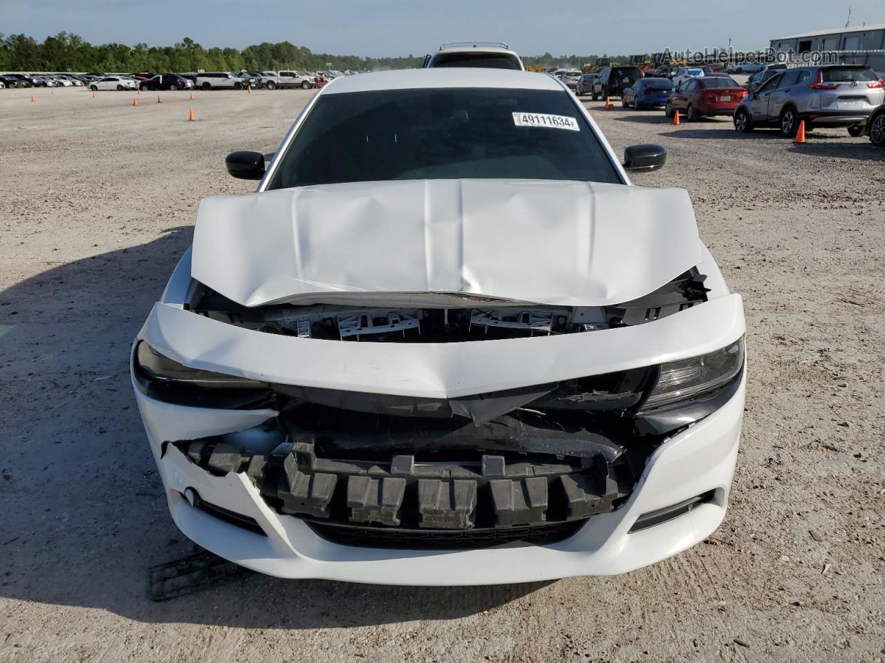 2021 Dodge Charger Sxt White vin: 2C3CDXBG8MH644016