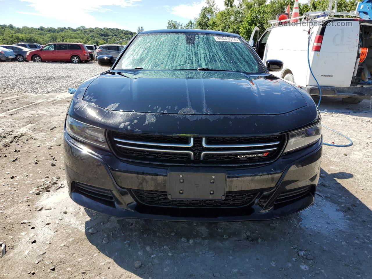 2016 Dodge Charger Se Black vin: 2C3CDXBG9GH146184