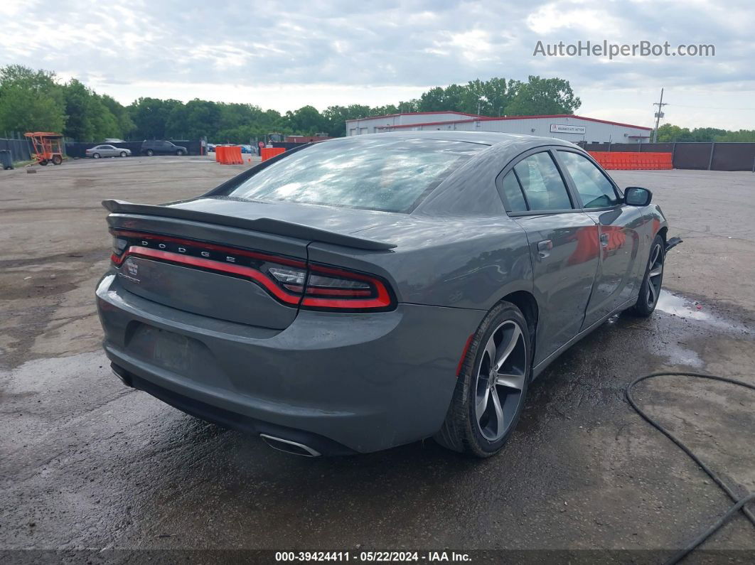 2017 Dodge Charger Se Rwd Серый vin: 2C3CDXBG9HH553505