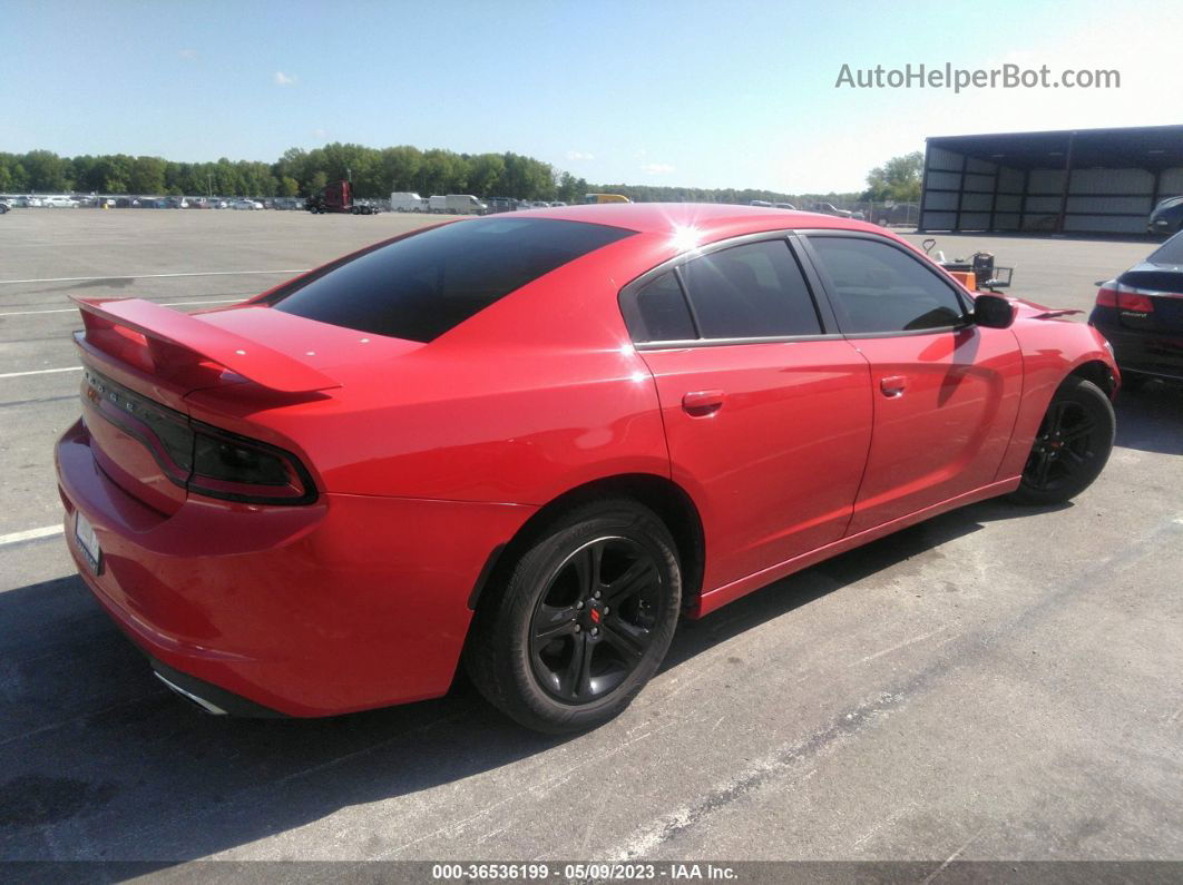 2017 Dodge Charger Se Red vin: 2C3CDXBG9HH584043