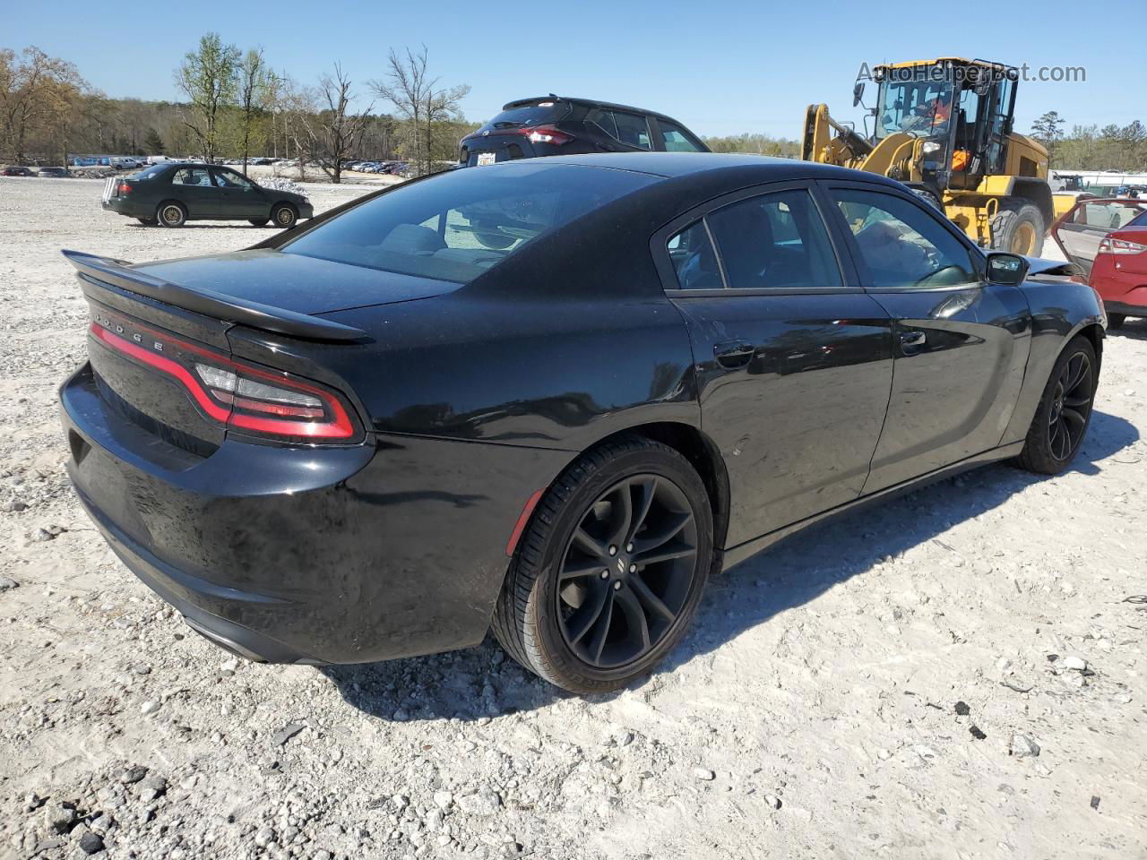 2017 Dodge Charger Se Черный vin: 2C3CDXBG9HH585404