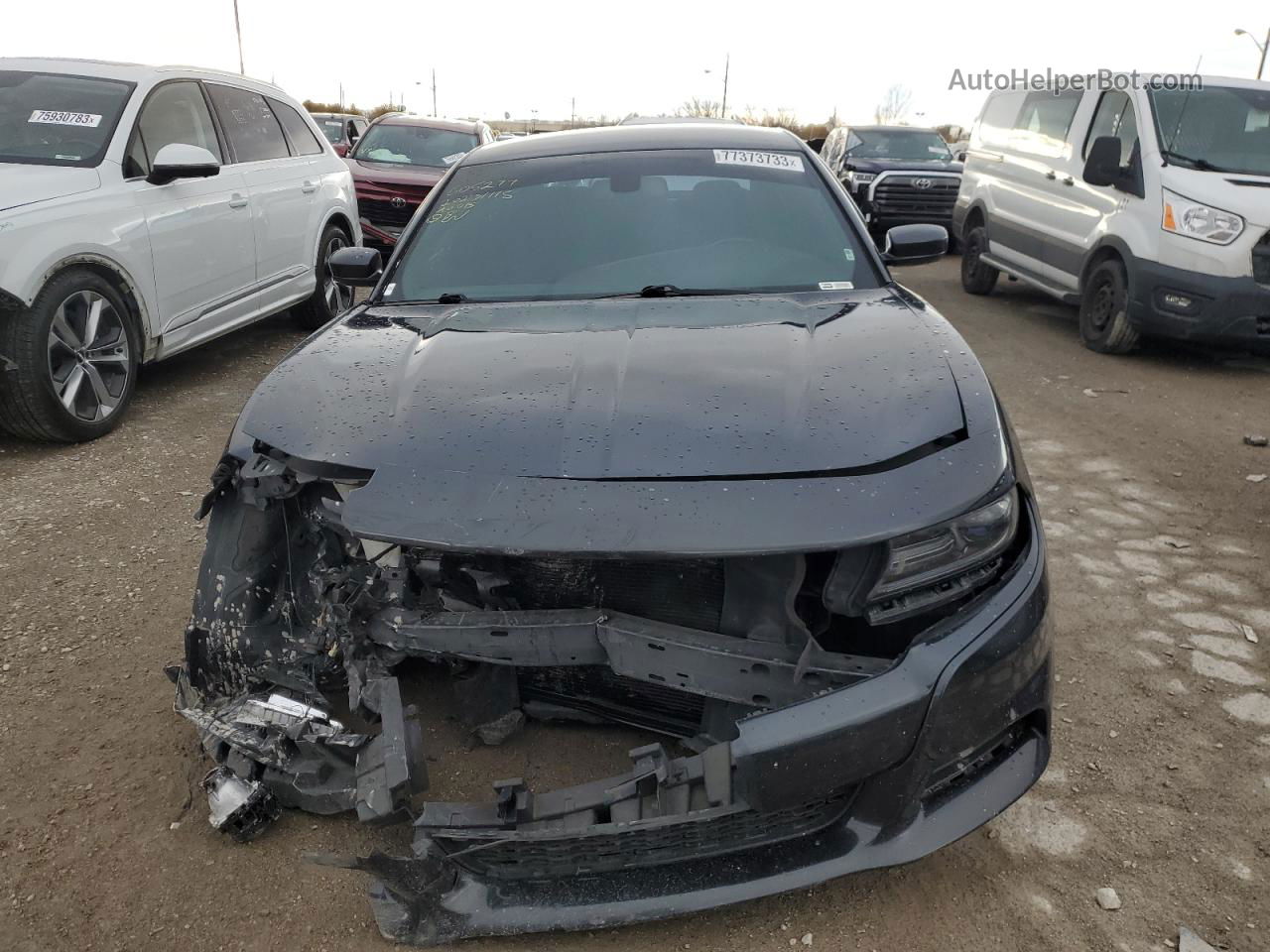 2017 Dodge Charger Se Black vin: 2C3CDXBG9HH605277