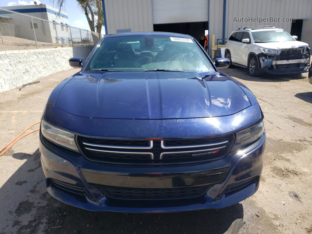 2017 Dodge Charger Se Blue vin: 2C3CDXBG9HH618823