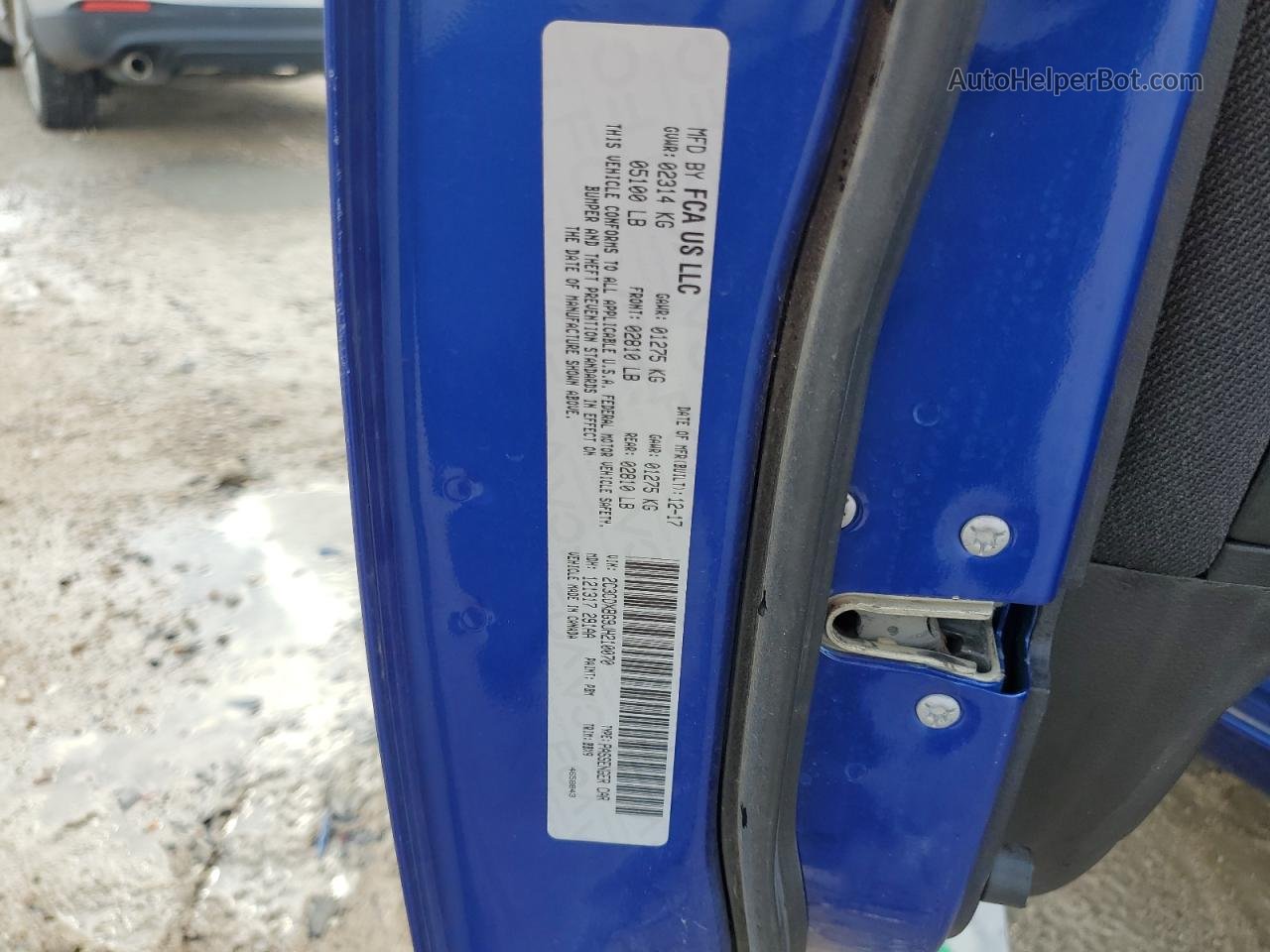 2018 Dodge Charger Sxt Blue vin: 2C3CDXBG9JH210070