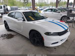 2018 Dodge Charger Sxt Rwd White vin: 2C3CDXBG9JH337224