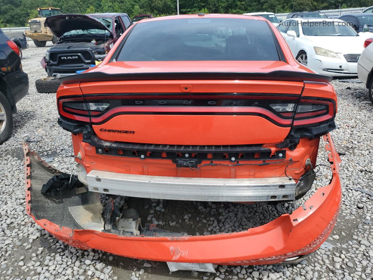 2021 Dodge Charger Sxt Orange vin: 2C3CDXBG9MH519865