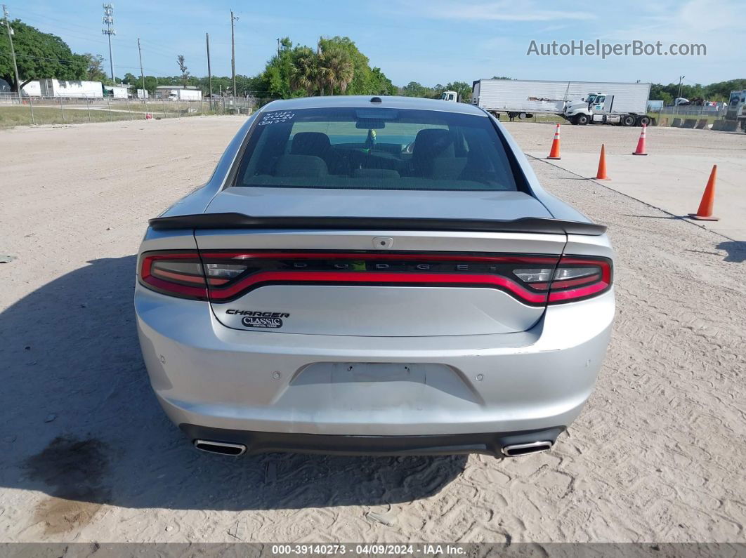 2021 Dodge Charger Sxt Rwd Silver vin: 2C3CDXBG9MH532146