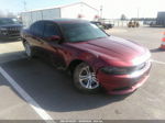 2021 Dodge Charger Sxt Rwd Burgundy vin: 2C3CDXBG9MH548492