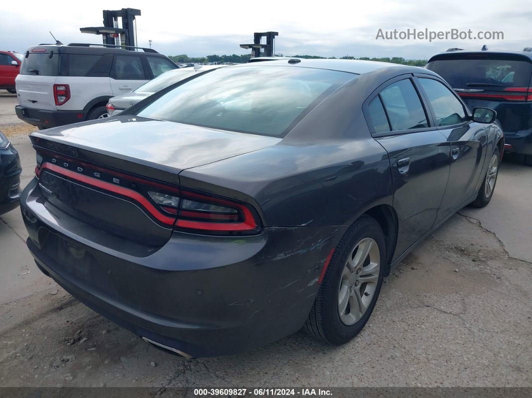 2021 Dodge Charger Sxt Rwd Gray vin: 2C3CDXBG9MH624762