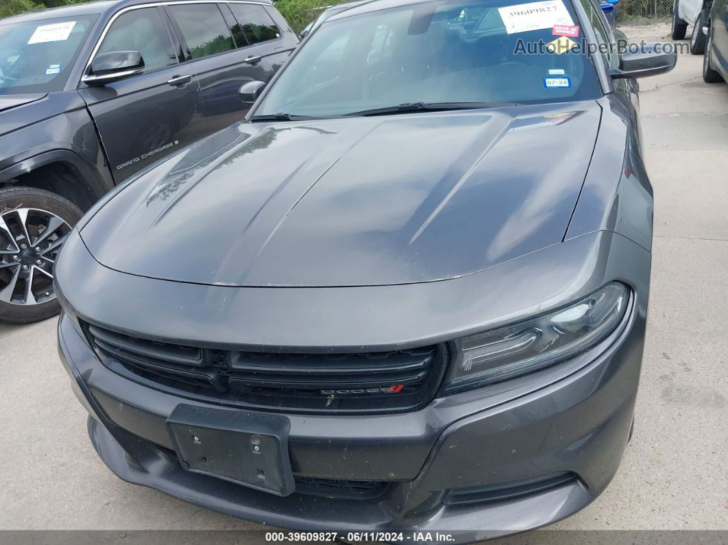 2021 Dodge Charger Sxt Rwd Gray vin: 2C3CDXBG9MH624762