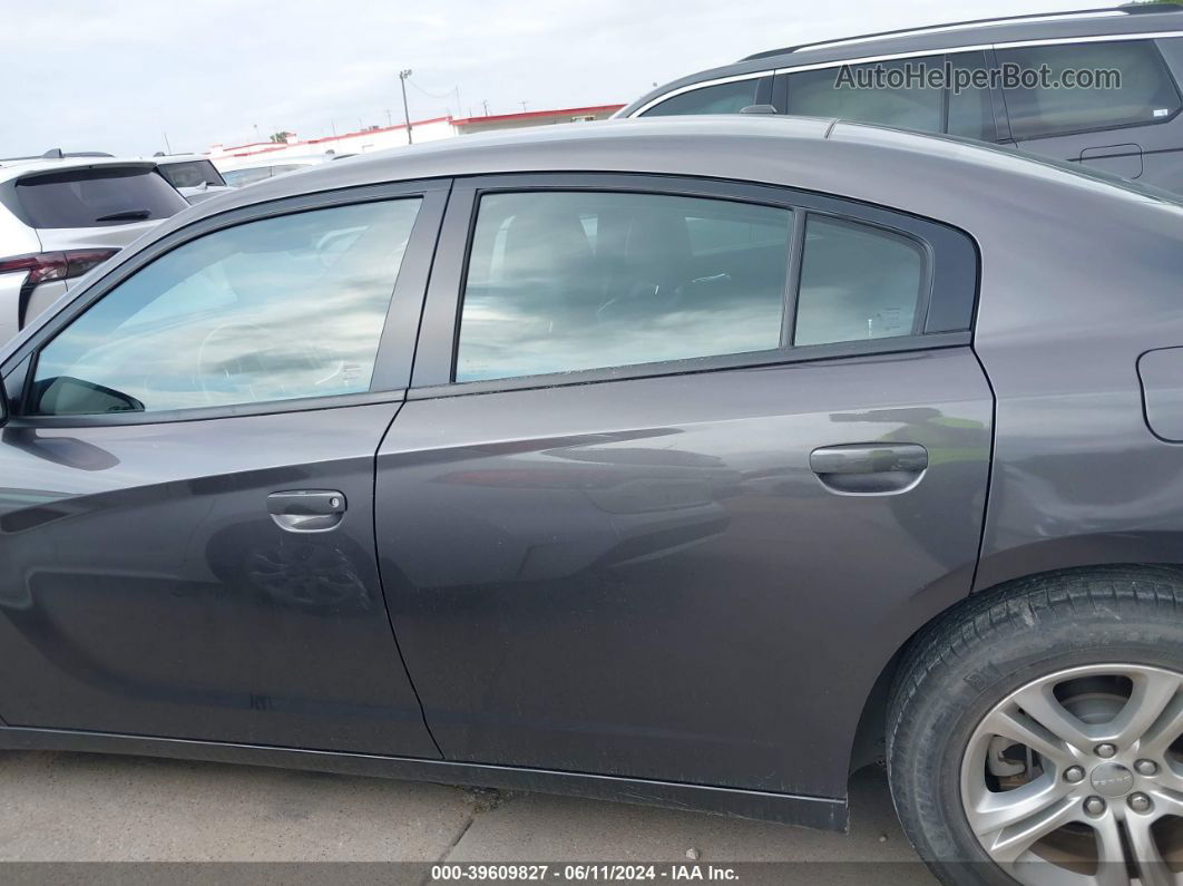 2021 Dodge Charger Sxt Rwd Gray vin: 2C3CDXBG9MH624762