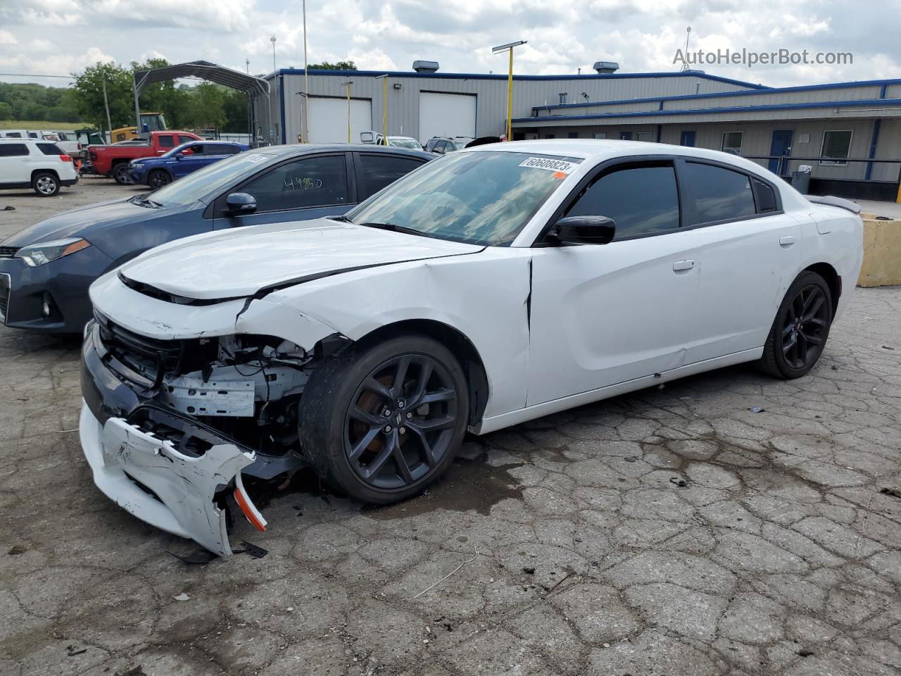 2021 Dodge Charger Sxt Белый vin: 2C3CDXBG9MH658457