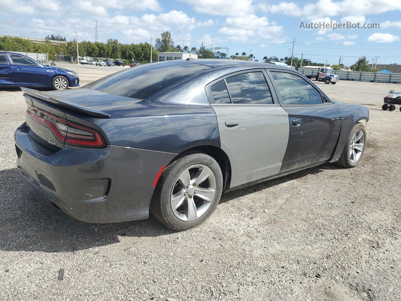 2016 Dodge Charger Se Blue vin: 2C3CDXBGXGH103814