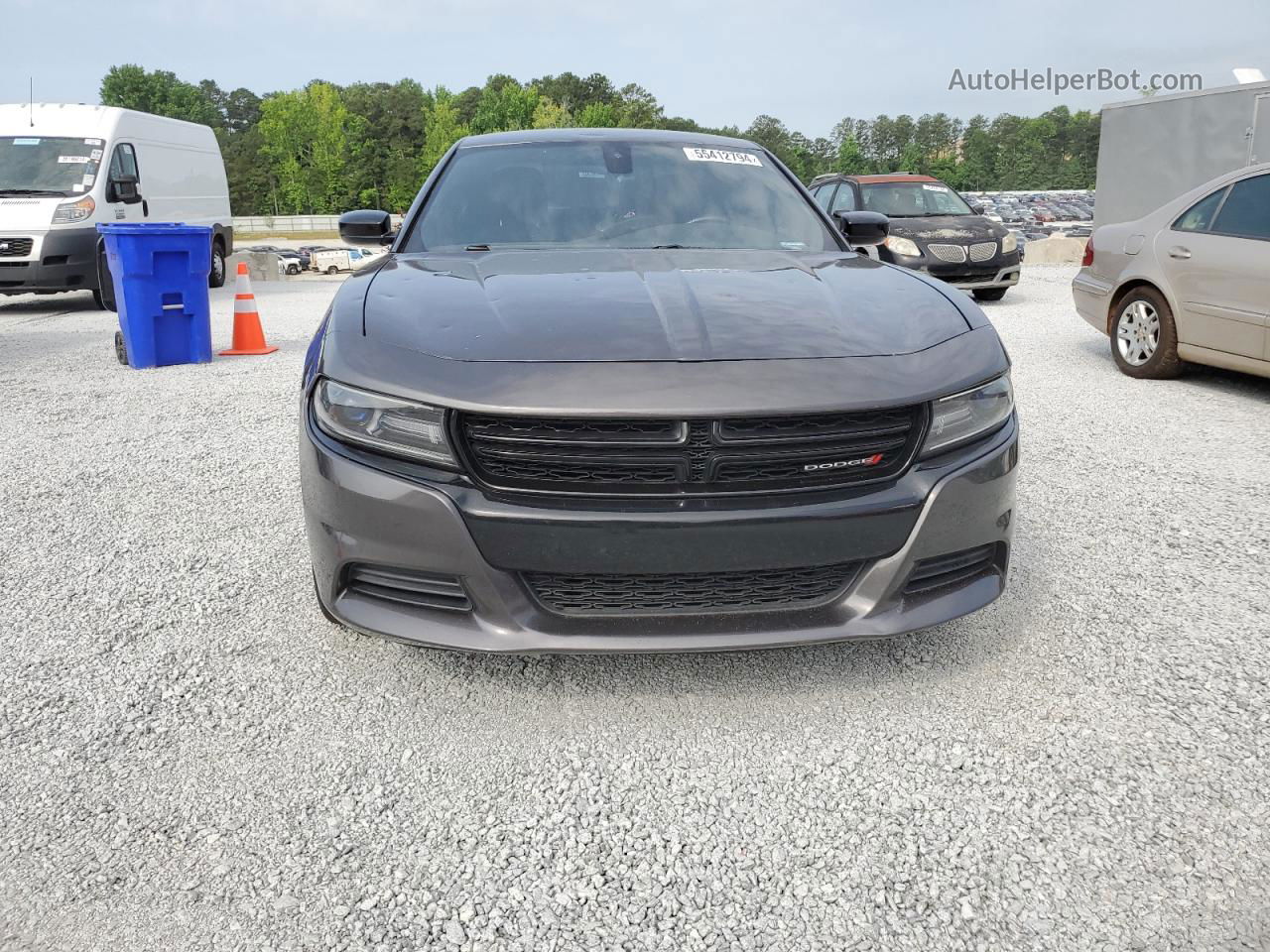 2016 Dodge Charger Se Gray vin: 2C3CDXBGXGH241742