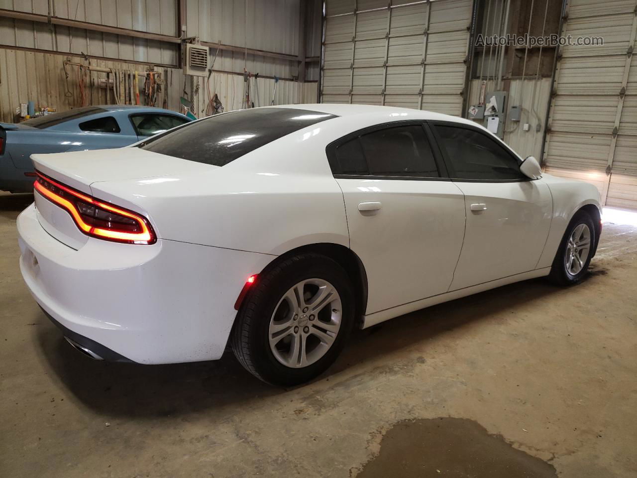 2016 Dodge Charger Se White vin: 2C3CDXBGXGH328413