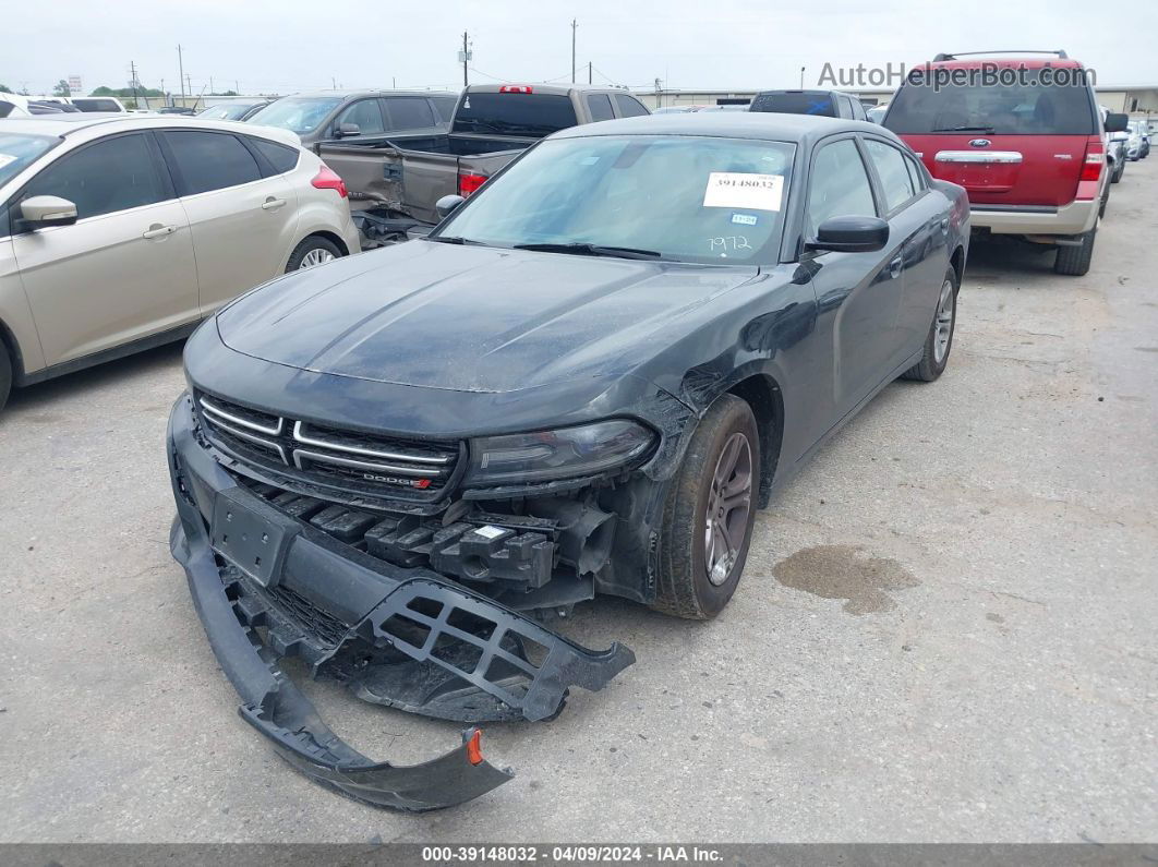 2017 Dodge Charger Se Rwd Черный vin: 2C3CDXBGXHH547972