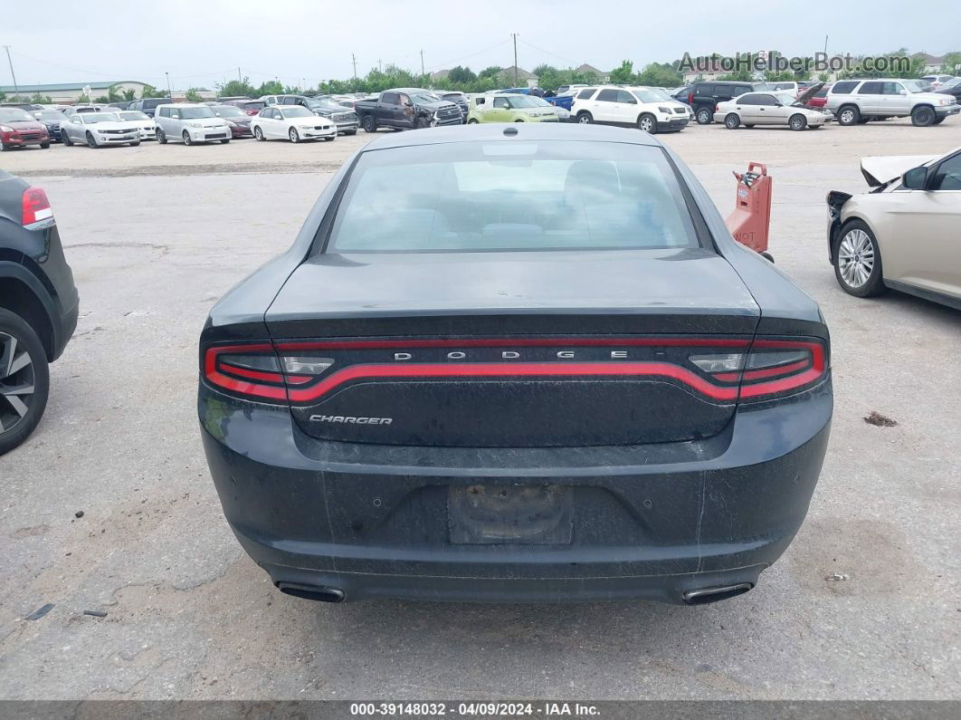 2017 Dodge Charger Se Rwd Black vin: 2C3CDXBGXHH547972