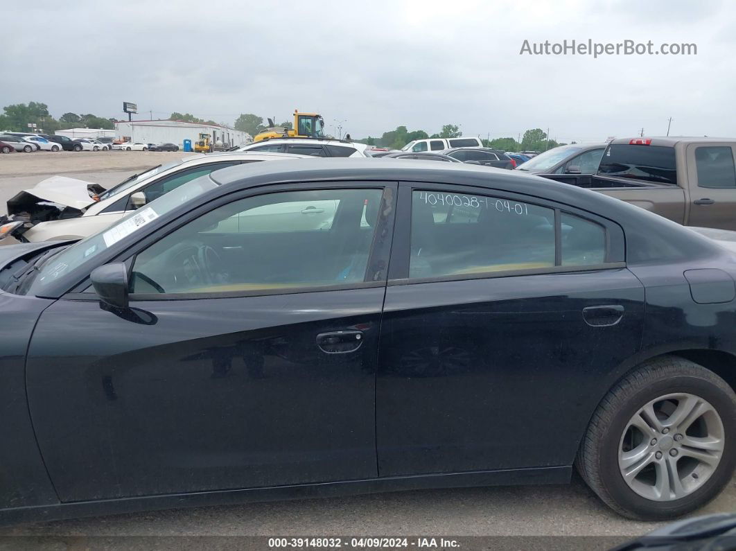 2017 Dodge Charger Se Rwd Black vin: 2C3CDXBGXHH547972