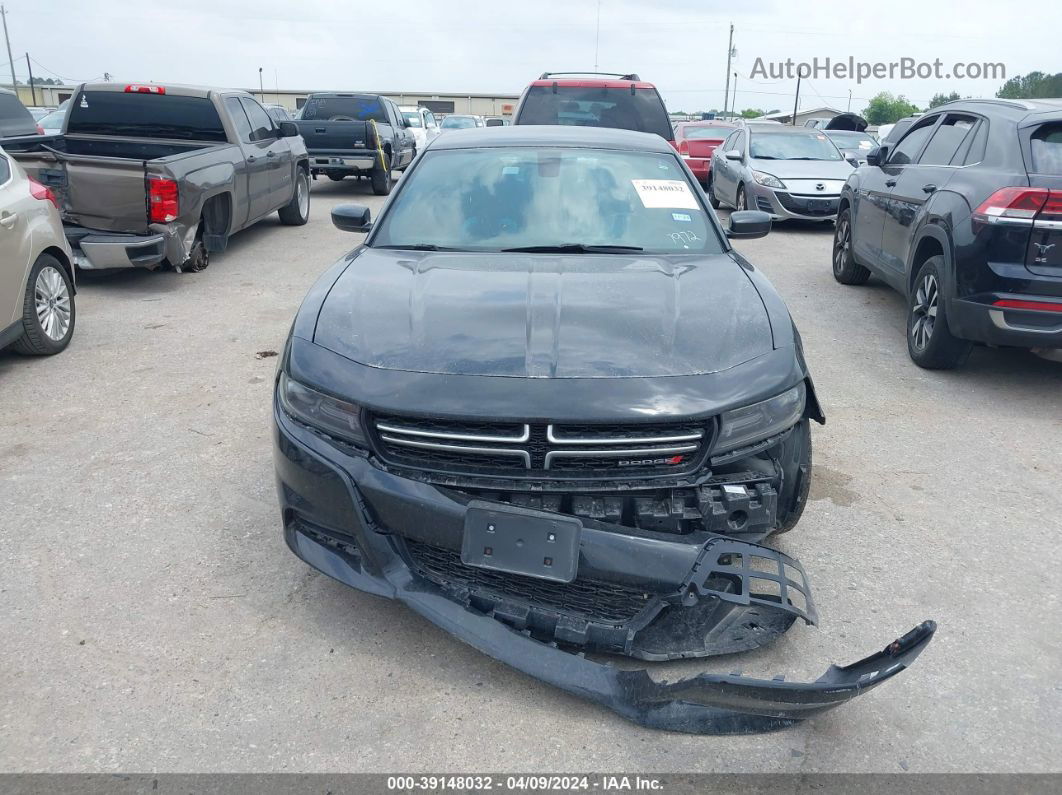 2017 Dodge Charger Se Rwd Black vin: 2C3CDXBGXHH547972