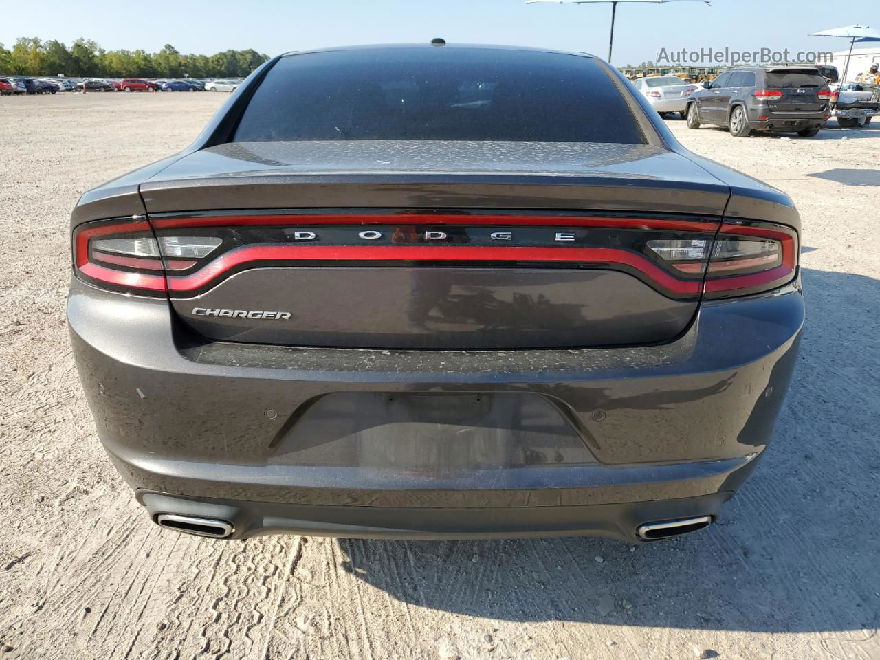 2017 Dodge Charger Se Серый vin: 2C3CDXBGXHH548040