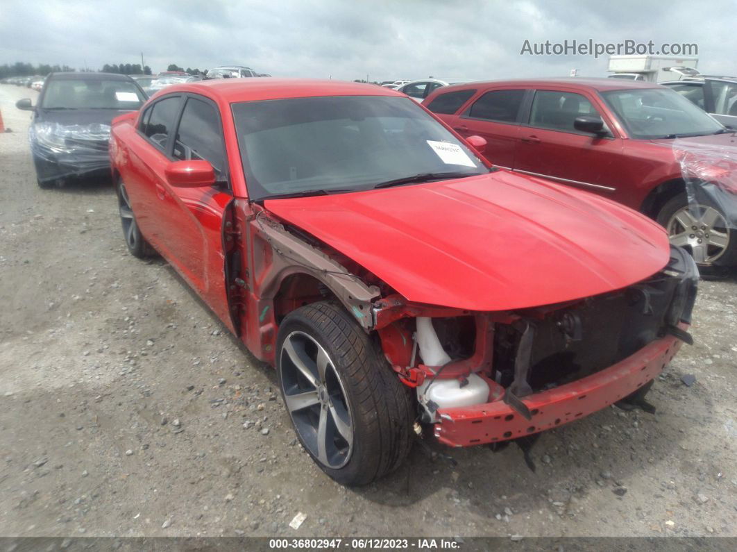 2017 Dodge Charger Se Red vin: 2C3CDXBGXHH657193