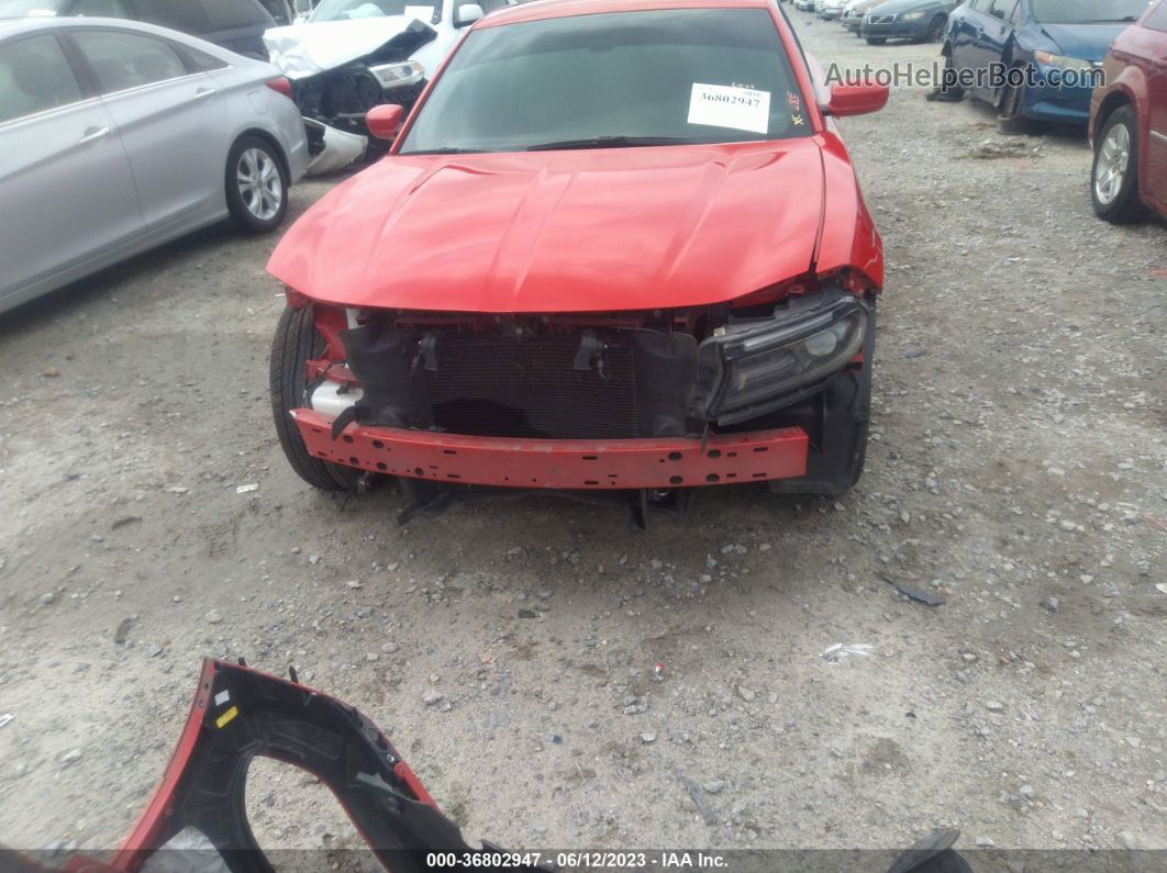 2017 Dodge Charger Se Red vin: 2C3CDXBGXHH657193