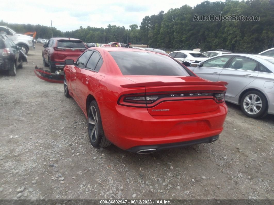 2017 Dodge Charger Se Red vin: 2C3CDXBGXHH657193