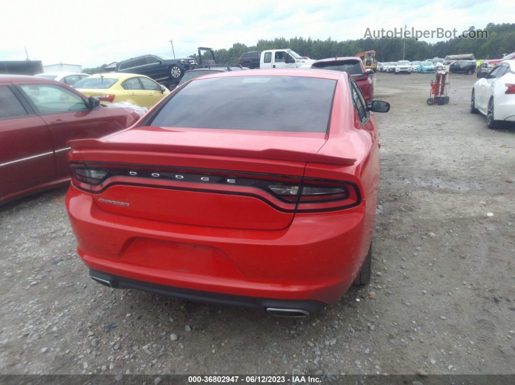 2017 Dodge Charger Se Red vin: 2C3CDXBGXHH657193