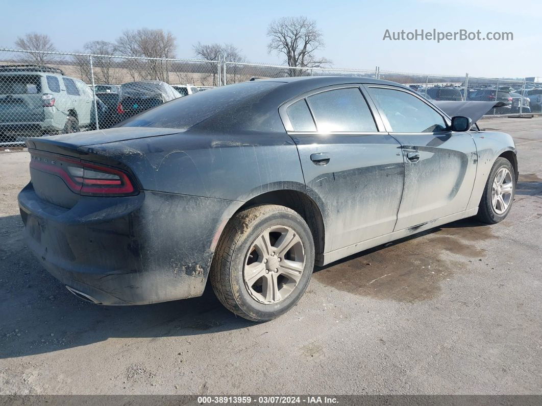 2021 Dodge Charger Sxt Rwd Черный vin: 2C3CDXBGXMH503609