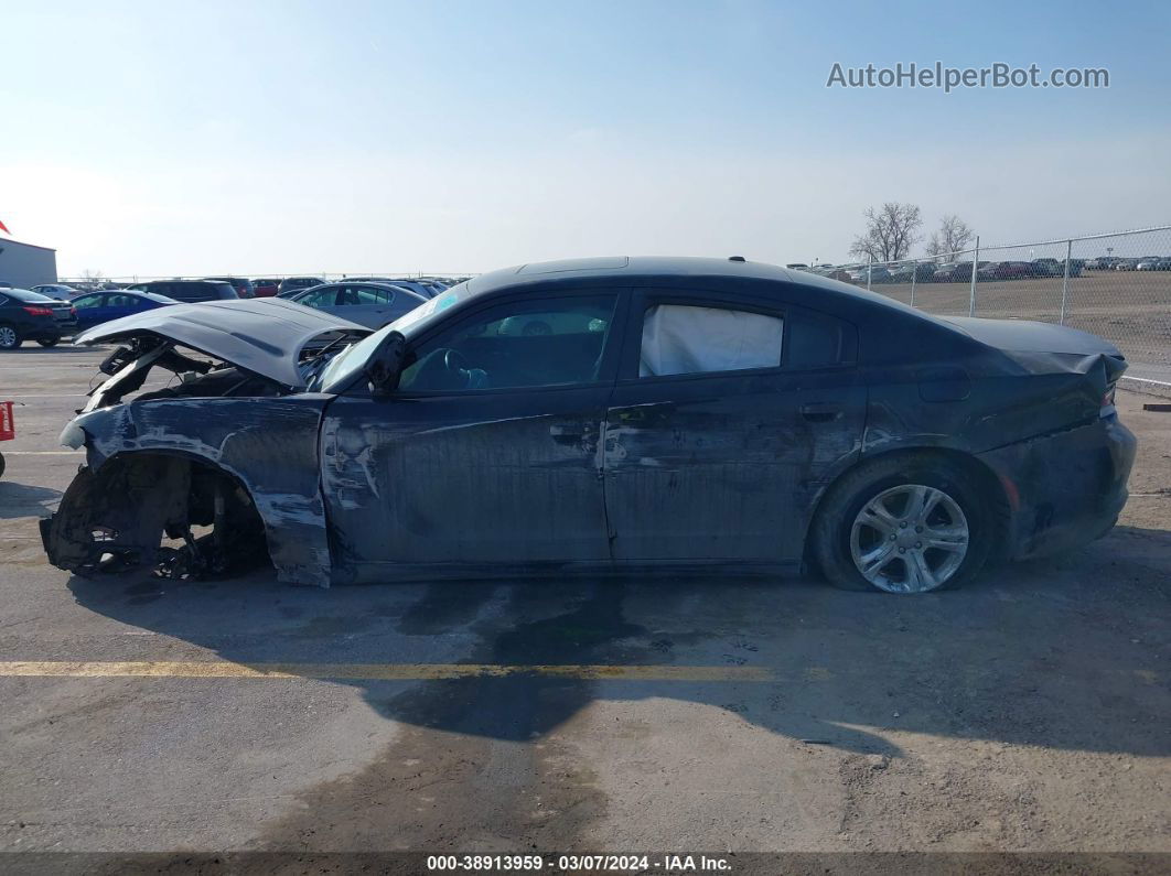 2021 Dodge Charger Sxt Rwd Черный vin: 2C3CDXBGXMH503609