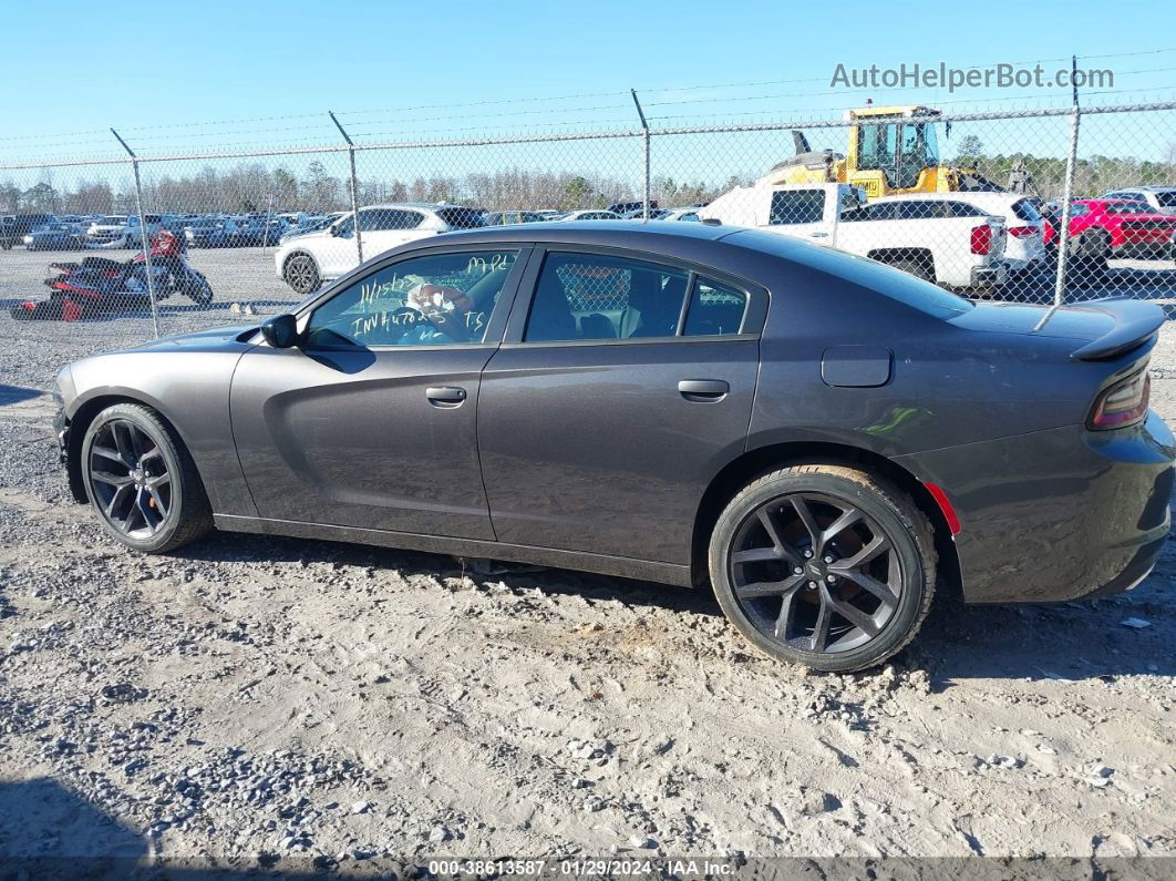 2021 Dodge Charger Sxt Rwd Black vin: 2C3CDXBGXMH540563