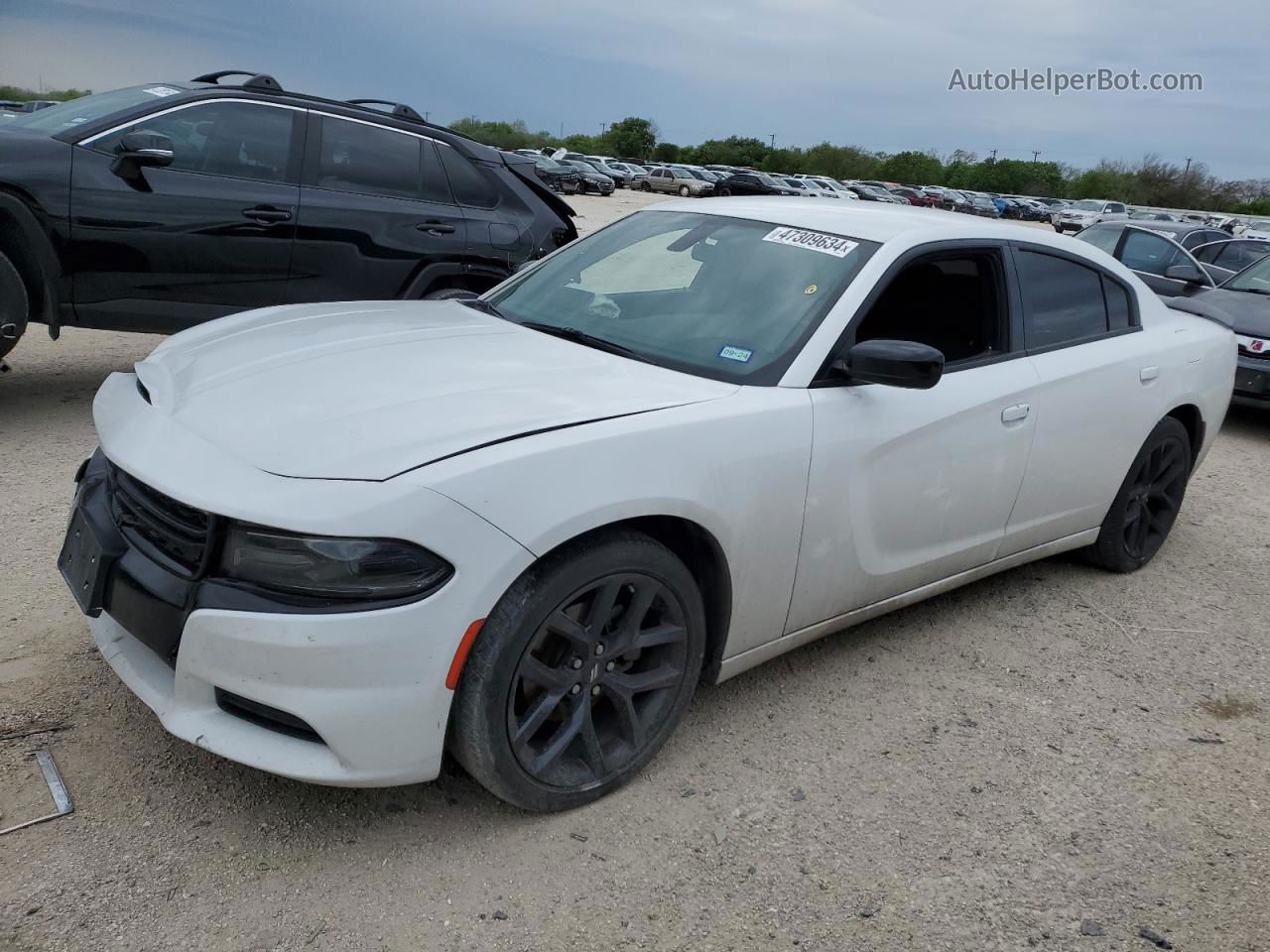 2021 Dodge Charger Sxt Белый vin: 2C3CDXBGXMH629260