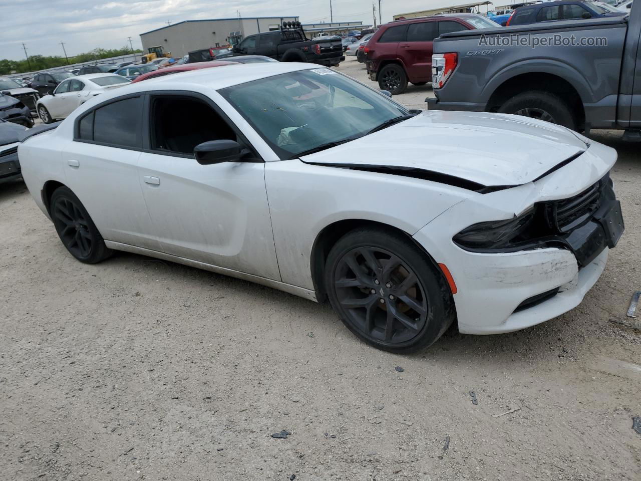 2021 Dodge Charger Sxt Белый vin: 2C3CDXBGXMH629260