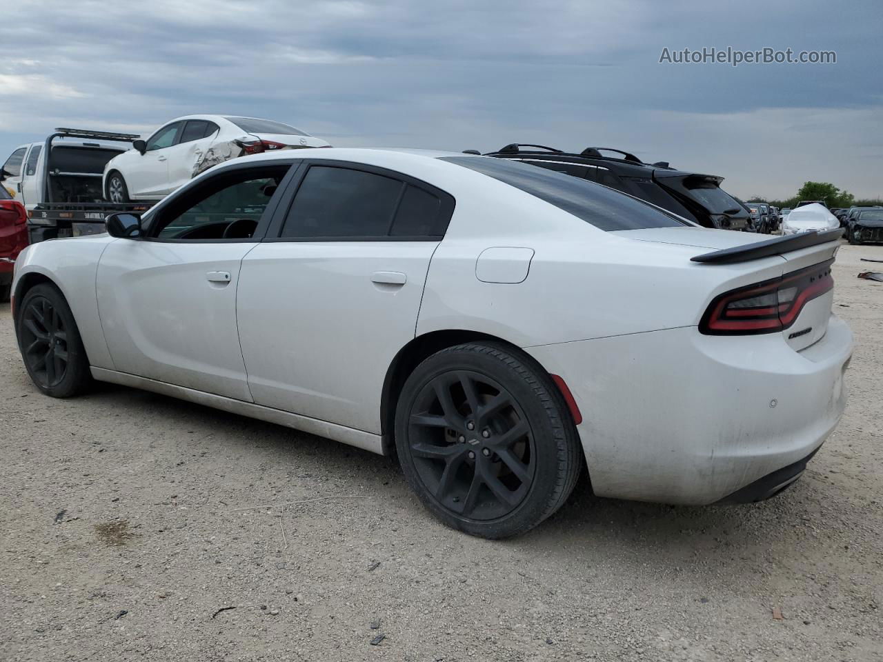 2021 Dodge Charger Sxt Белый vin: 2C3CDXBGXMH629260