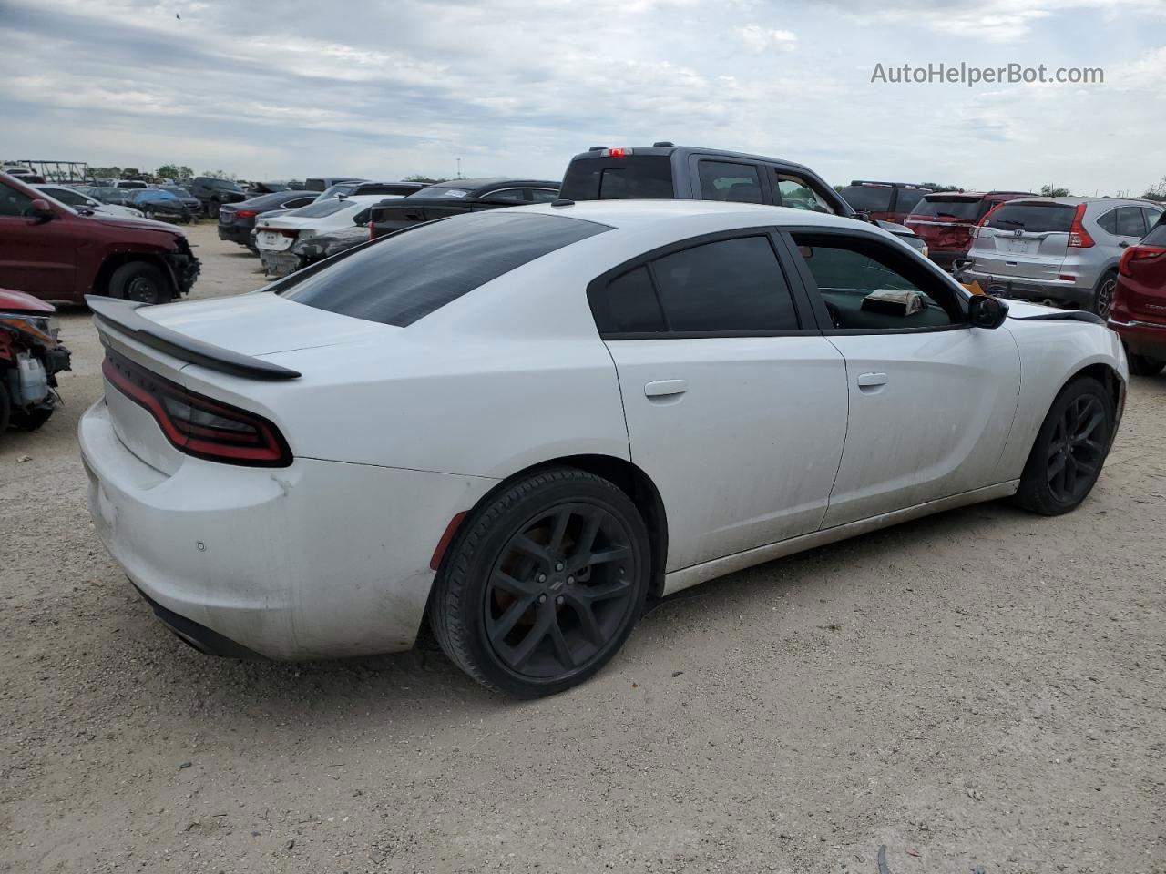 2021 Dodge Charger Sxt Белый vin: 2C3CDXBGXMH629260