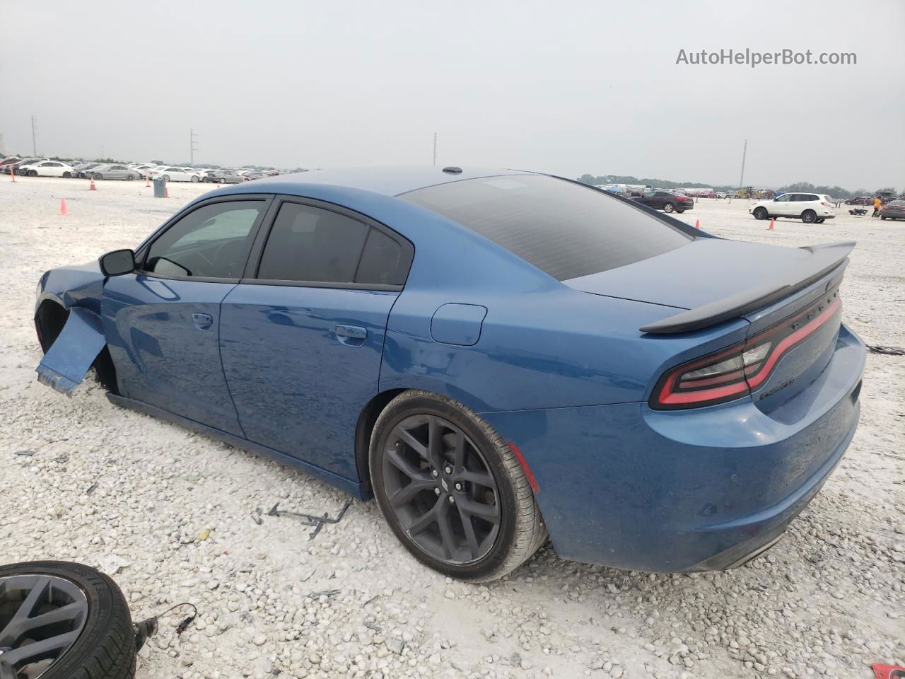 2021 Dodge Charger Sxt Blue vin: 2C3CDXBGXMH679169