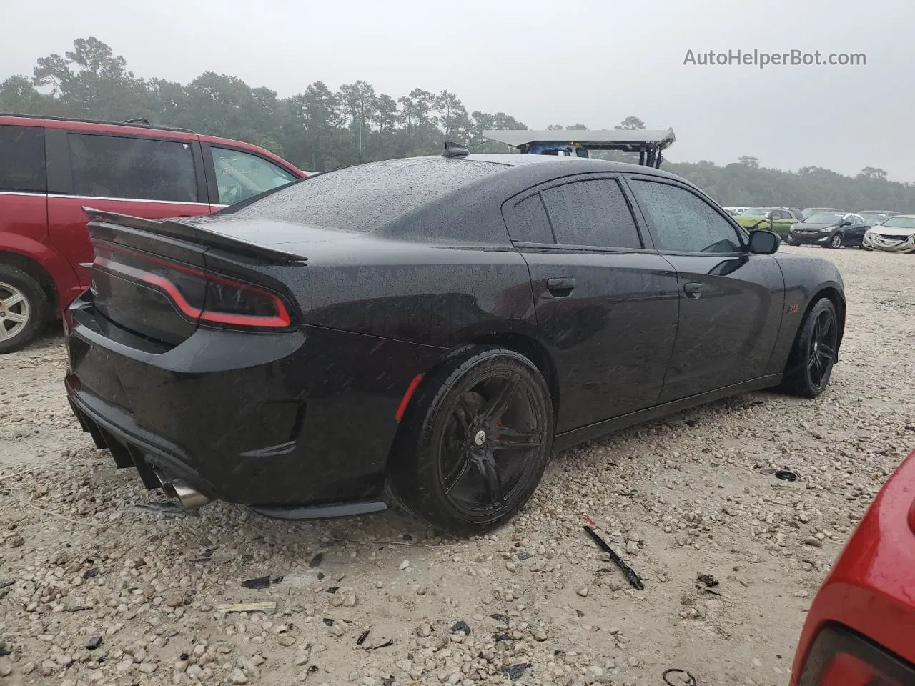 2016 Dodge Charger R/t Black vin: 2C3CDXCT0GH210558