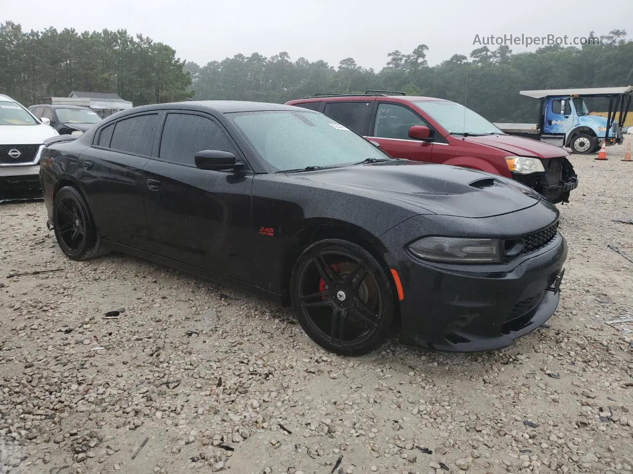 2016 Dodge Charger R/t Черный vin: 2C3CDXCT0GH210558