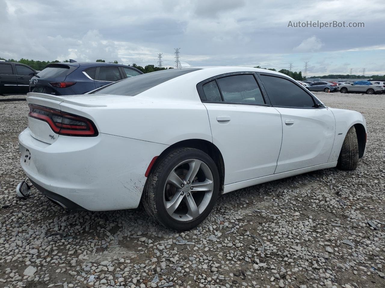 2016 Dodge Charger R/t Белый vin: 2C3CDXCT0GH222550