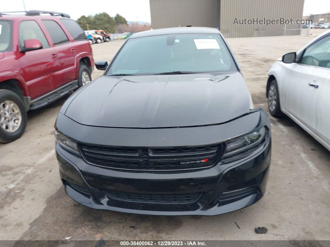 2016 Dodge Charger R/t Black vin: 2C3CDXCT0GH314225