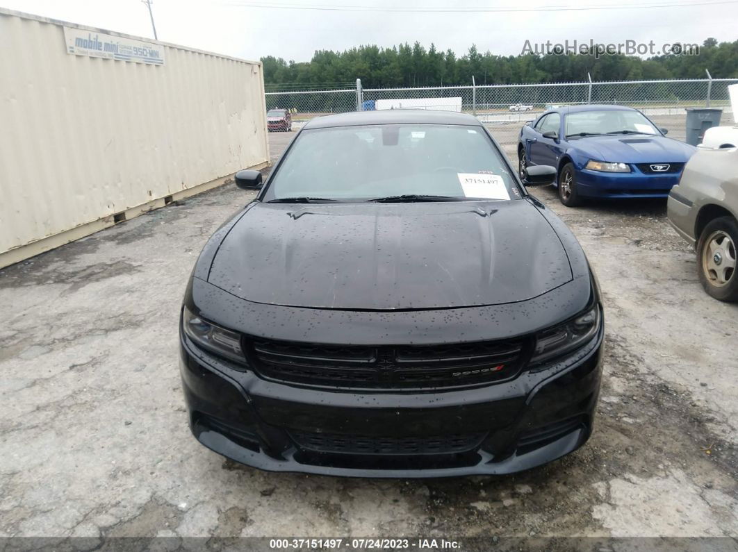 2018 Dodge Charger R/t Black vin: 2C3CDXCT0JH115196