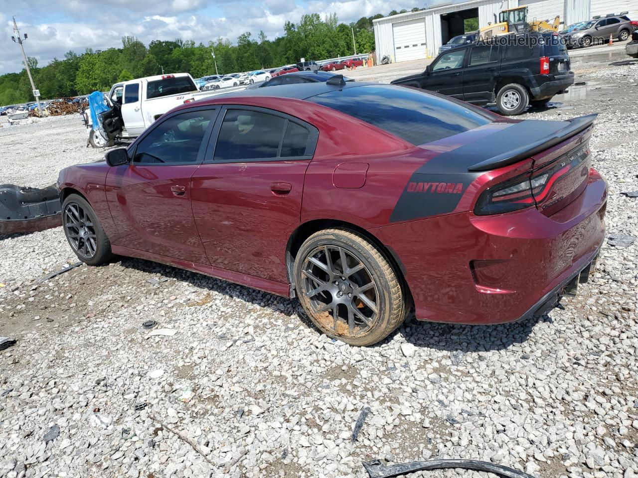 2018 Dodge Charger R/t Red vin: 2C3CDXCT0JH163281