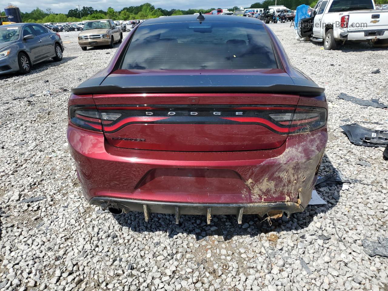 2018 Dodge Charger R/t Red vin: 2C3CDXCT0JH163281