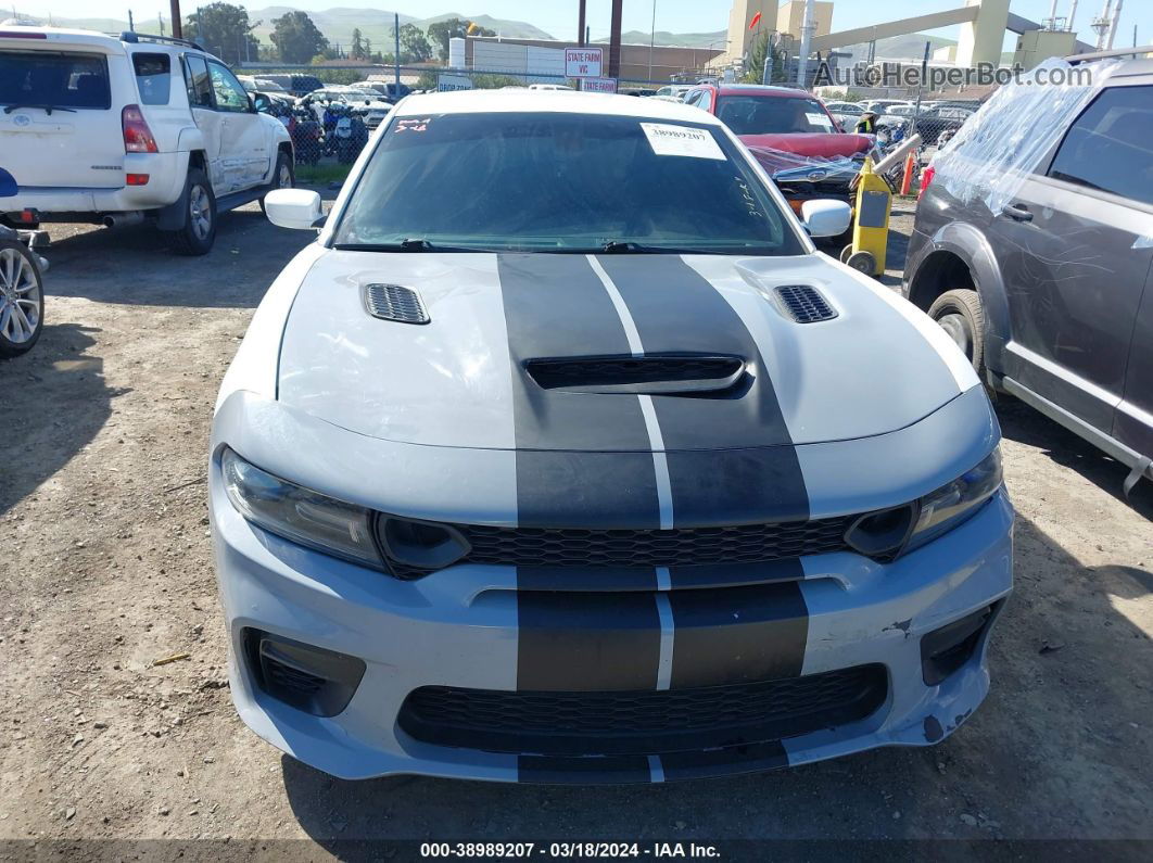 2018 Dodge Charger R/t Rwd White vin: 2C3CDXCT0JH238285