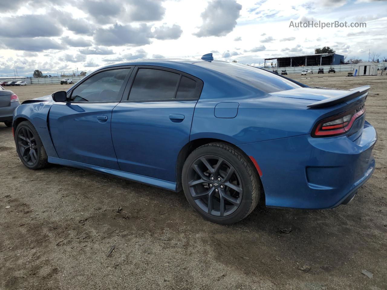 2021 Dodge Charger R/t Синий vin: 2C3CDXCT0MH561885