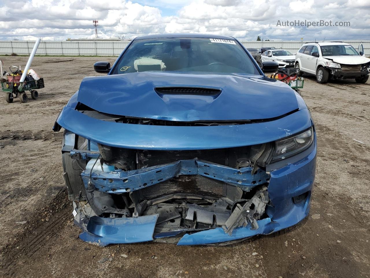 2021 Dodge Charger R/t Blue vin: 2C3CDXCT0MH561885