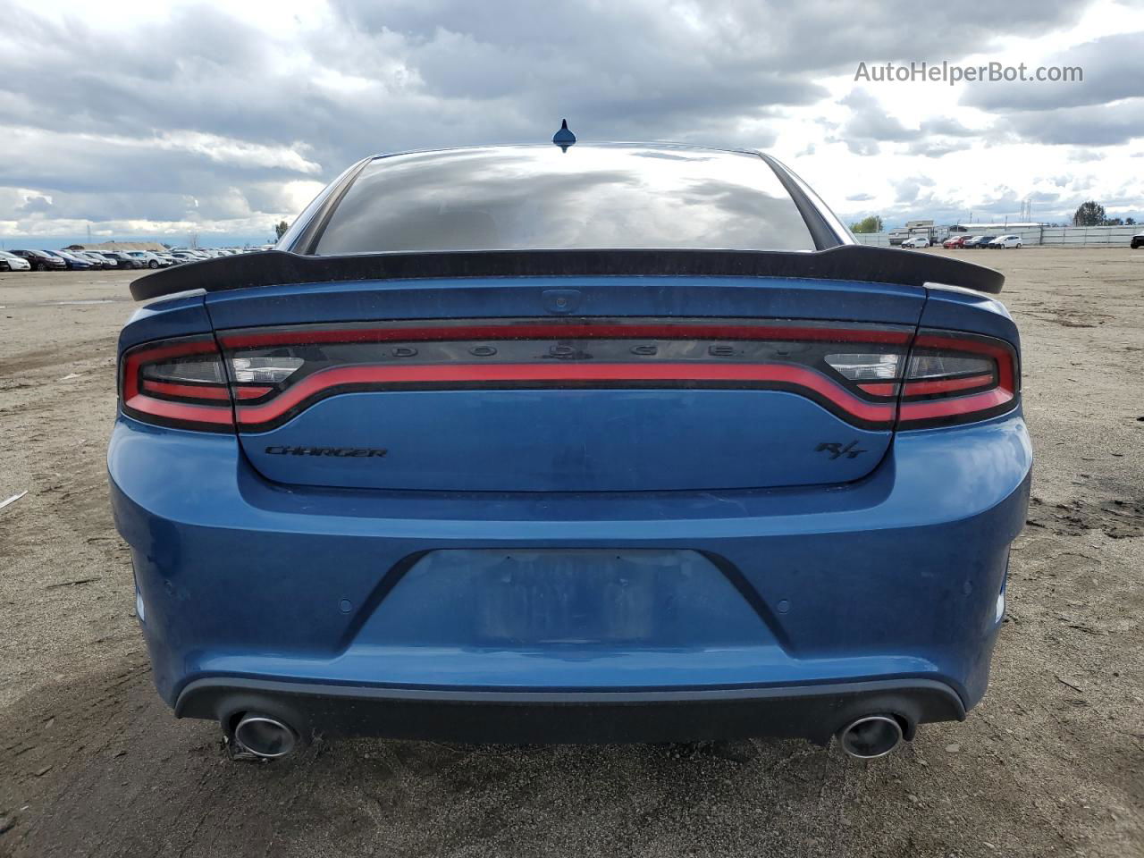 2021 Dodge Charger R/t Синий vin: 2C3CDXCT0MH561885